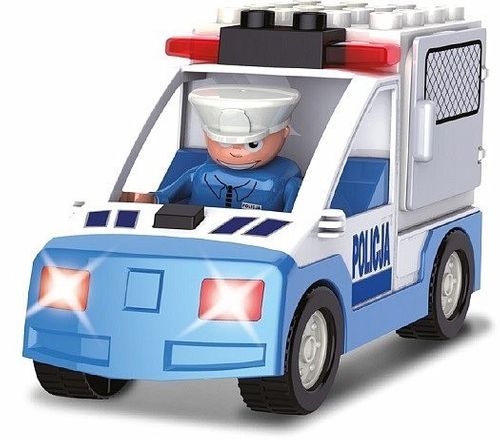 Klocki Mubi 38 elementów - Policja na Arena.pl