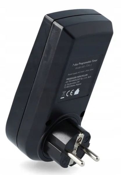 PROGRAMATOR CZASOWY TYGODNIOWY WŁĄCZNIK WYŁĄCZNIK TIMER 24/7 zdjęcie 9