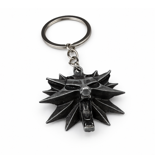 Wolf Medallion | 6 cm | Metal | Brelok | Witcher na Arena.pl