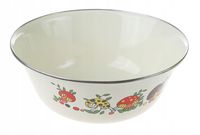 MISKA EMALIOWANA Stalowa Miseczka Kuchenna 16cm Mała A1010