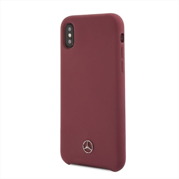 Etui Mercedes do iPhone XS, iPhone X, Czerwony zdjęcie 2