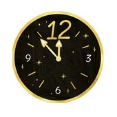 Serwetki papierowe sylwestrowe Zegar 10szt.