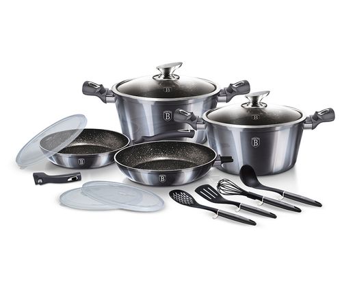 ZESTAW GARNKÓW I PATELNI BERLINGERHAUS BH-7059 na Arena.pl