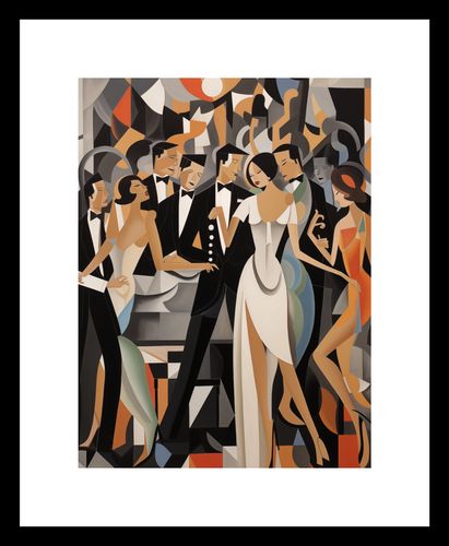 Plakat 15x20cm Bal w Art Deco na Arena.pl