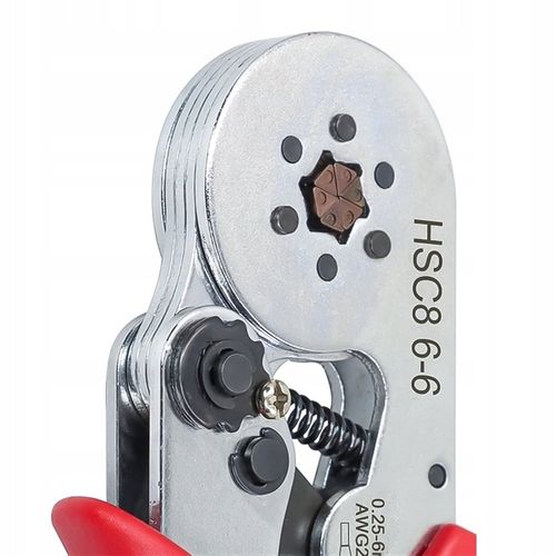 ZACISKARKA DO KABLI SZEŚCIOKĄTNA PRASKA TULEJEK KONEKTORÓW ZESTAW 1200 na Arena.pl