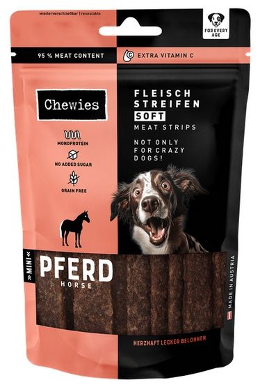 Chewies Meat Strips Soft Mini Konina 70g zdjęcie 2