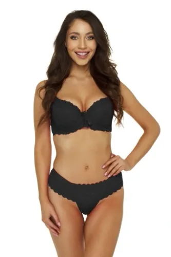 Majtki Stringi figi damskie bawełna koronkowe 6pak na Arena.pl