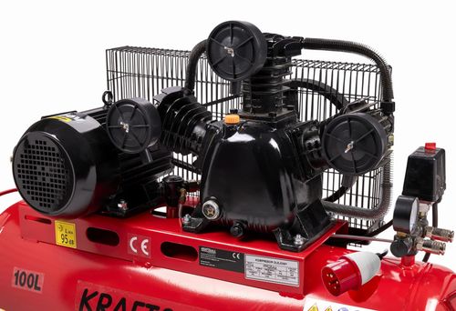 kompresor olejowy 100l  3 tłoki kd1477 + seperator na Arena.pl