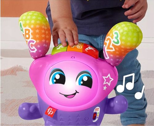 FISHER PRICE INTERAKTYWNA TANECZNA DJ-ka zabawka edukacyjna +9m HRD21 na Arena.pl