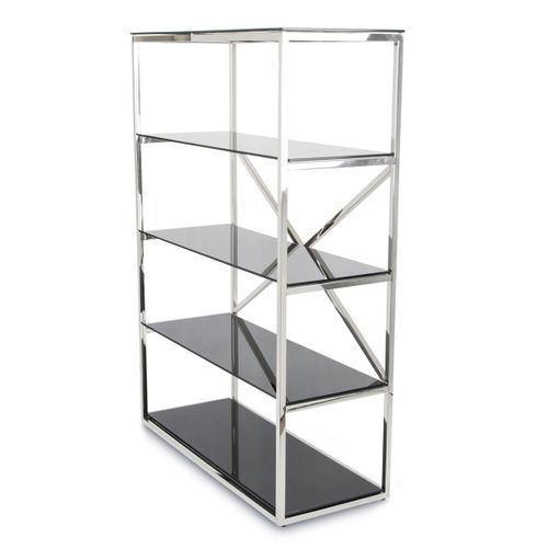 REGAŁ TORNI SILVER BLACK 100X140 CM na Arena.pl