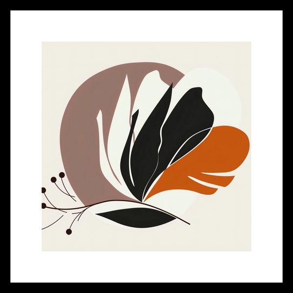 Plakat 30x30cm Elegancja Roślinna zdjęcie 3