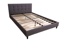 NERI  160X200 ŁÓŻKO TAPICEROWANE SZARE