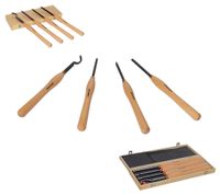 Zestaw dłuta tokarskie do drewna wymienna końcówka węglikowa rzeźbiarskie