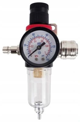 FILTR POWIETRZA REDUKTOR CIŚNIENIA ODWADNIACZ Z FILTREM REDUKTOREM 1/4" na Arena.pl
