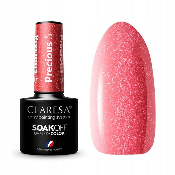 CLARESA Lakier hybrydowy PRECIOUS 5 - 5g zdjęcie 1