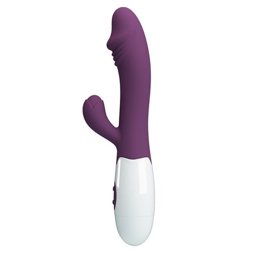 Pretty Love Snappy Purple – Wibrator Silikonowy Z Stymulatorem Łechtaczki na Arena.pl