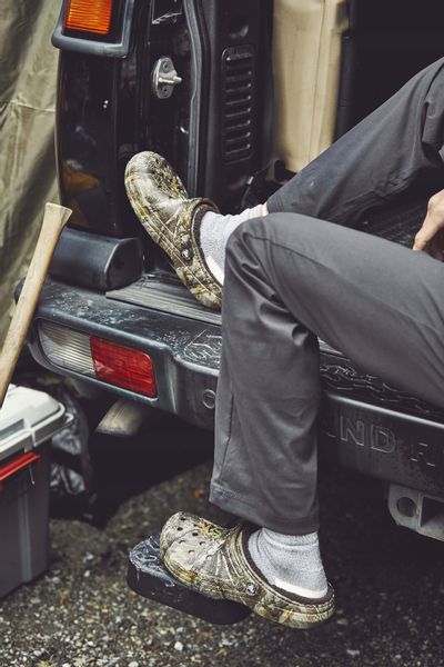 Męskie Ocieplane Klapki Buty Chodaki Crocs Classic Lined Clog 46-47 zdjęcie 7