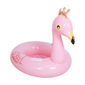 Łódka pompowana dmuchana materac okrągły do pływania flaming SUNCLUB