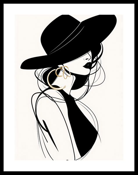 Plakat 30x40cm Uwikłana Elegancja zdjęcie 3