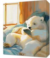 Obraz 40x50cm Misiowe Popołudnie