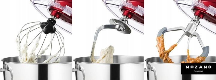 ROBOT KUCHENNY PLANETARNY MIKSER MISA 6,2L ZESTAW + WAGA + PRZEPISY MOZANO zdjęcie 9