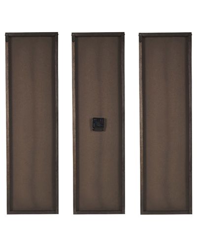 Zegar ścienny 75 x 75 cm jasne drewno COATLAN na Arena.pl