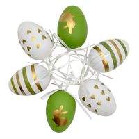 JAJKA WIELKANOCNE ZAWIESZKI PISANKI DO ZAWIESZENIA DEKORACJA NA ŚWIĘTA 6szt