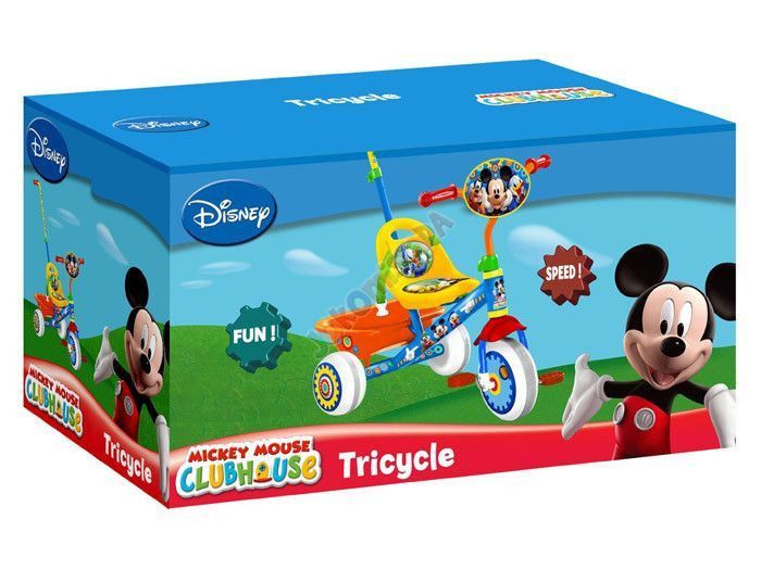 JKM RO0028 MICKEY 3 -kołowy Rowerek jeździk DISNEY zdjęcie 3