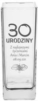 Wazon z grawerem PREZENT na urodziny 30 40 50 60