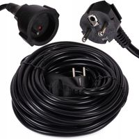 PRZEDŁUŻACZ 20M OGRODOWY BUDOWLANY KABEL 3x2,5MM GRUBY DO KOSIARKI POMPY HQ