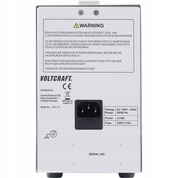 Oscyloskop cyfrowy 100MSa/s 10MHz LCD zdjęcie 9