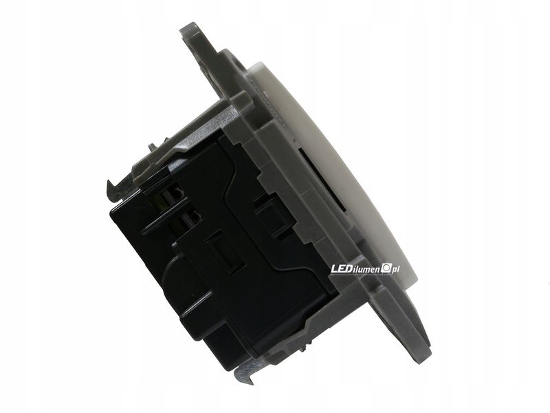 GNIAZDO ŁADOWARKA 2X USB 2,4A BIAŁE LEGRAND NILOE zdjęcie 9