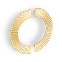 Uchwyt do mebli półokrąg mosiądz mat CB1193Z128.12