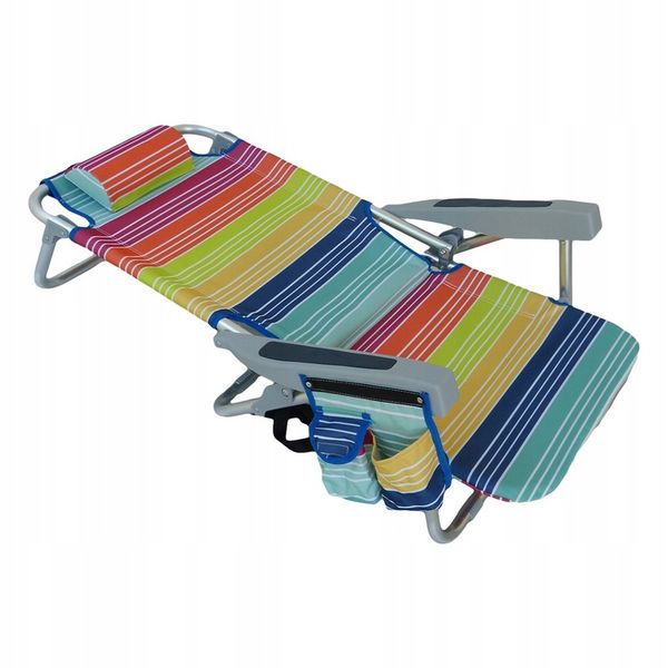 leżak MULTICOLOR plażowy, ALUMINIUM,ogrodowy. zdjęcie 7