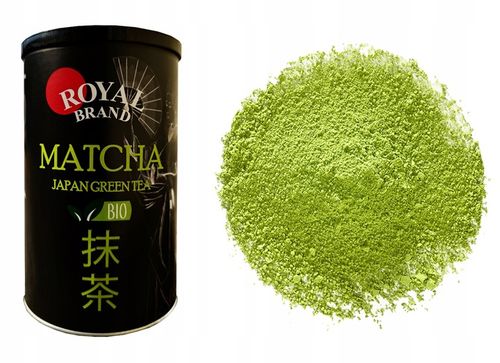Herbata Zielona Matcha Japońska Bio 100g w Pięknej Tubie, Puszce na Prezent na Arena.pl