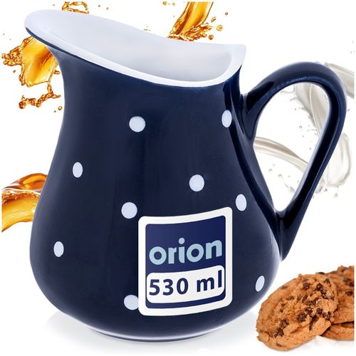 Dzbanek ceramiczny granatowy 480 ml na Arena.pl