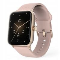 Hama Smartwatch Zegarek Sportowy Fit Watch 6010 GPS Prostokątny Złoty 1,65"