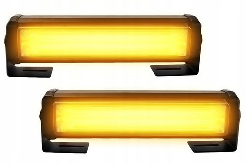 Lampa Stroboskop LED w Atrapę Auto Laweta 12V 24V Pilot 19-Trybów Mocna na Arena.pl