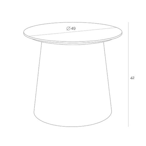 Stolik Ethos naturalny/ biały na Arena.pl