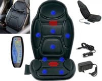 MATA MASUJĄCA Materac do masażu - 9 SILNIKÓW Z GRZANIEM Do Domu i samochodu