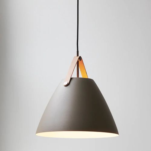 Metalowa lampa wisząca Strap 84343009 Nordlux klosz metal brązowa na Arena.pl