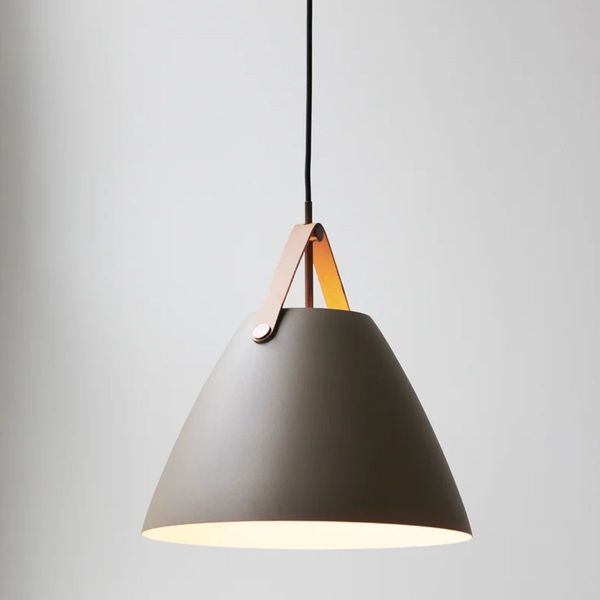 Metalowa lampa wisząca Strap 84343009 Nordlux klosz metal brązowa zdjęcie 3