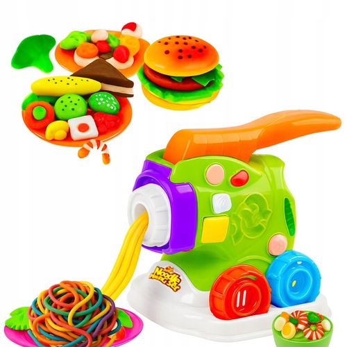 Ciastolina makaron maszynka ciasto masa plastyczna zestaw kreatywny 18w1 na Arena.pl
