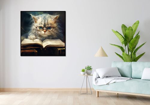 Plakat 100x100cm Ucz Się Ucz na Arena.pl