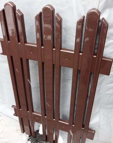 POLSKI MEGA PŁOTEK z PCV Wys 81cm BRĄZOWY, 1 panel na Arena.pl