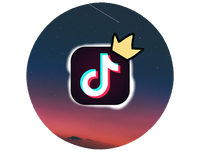 Opłatek na tort Tik Tok