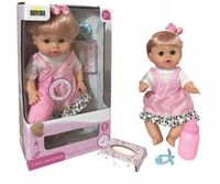 DROMADER Lalka Agusia na baterie w sukience