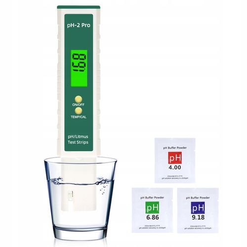 Elektroniczny Miernik Tester pH Jakości Bufory Wody Basen Autokalibracja na Arena.pl