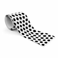 Samoprzylepny Pasek Dekoracyjny Wzór Geometryczny PIŁKA Nożna Sport