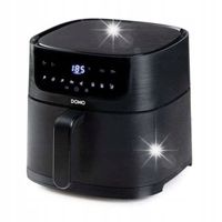 DOMO DO539FR Frytkownica beztłuszczowa, 6L, 1500W, 8 programów